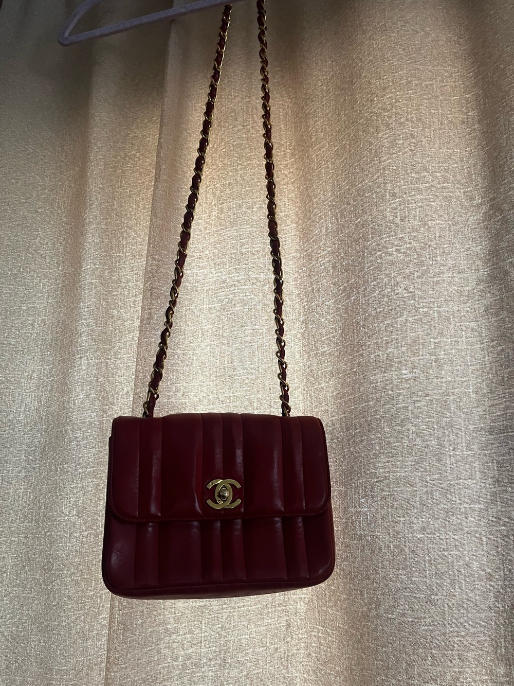 Chanel Quilted Caviar Flap Gold